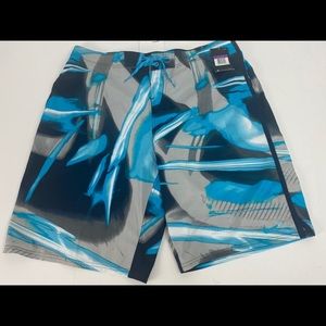 NIKE Mens Swim Trunks Sz XXLT Repel 12" BOARD